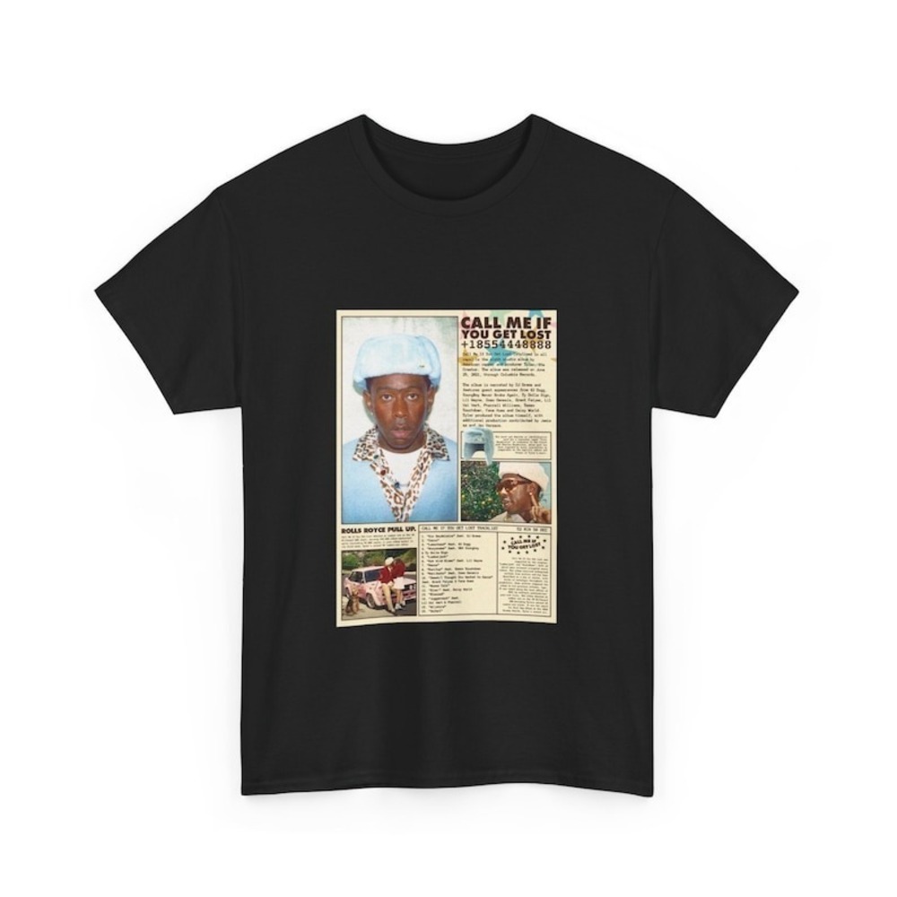 Tyler The Creator Call Me If You Get Lost T-shirt